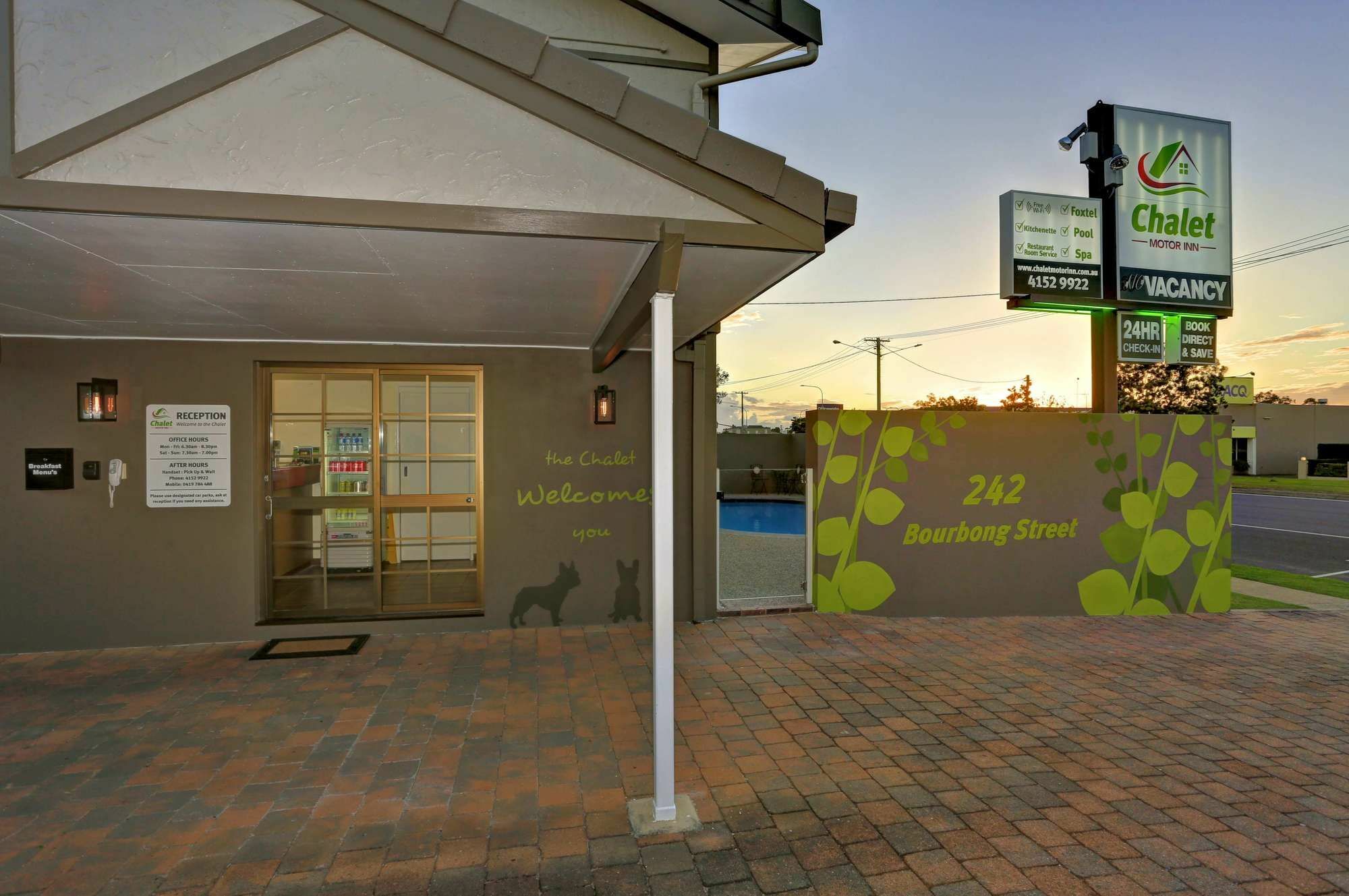 Chalet Motor Inn Bundaberg Luaran gambar
